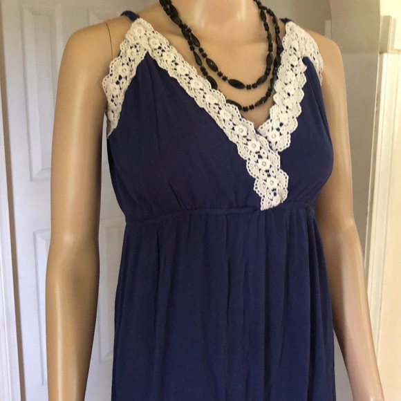 Umgee Cotton Gauze Mini Dress